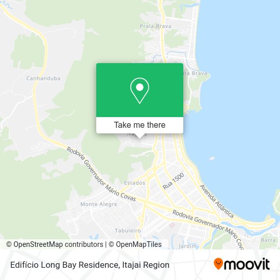 Edifício Long Bay Residence map
