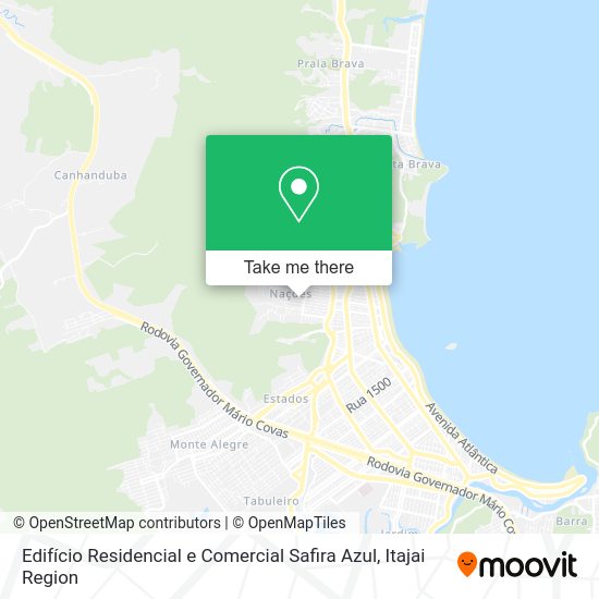 Edifício Residencial e Comercial Safira Azul map