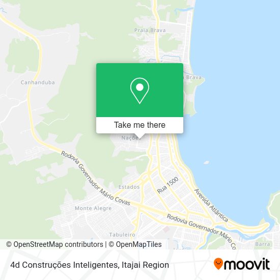 4d Construções Inteligentes map