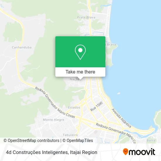 4d Construções Inteligentes map