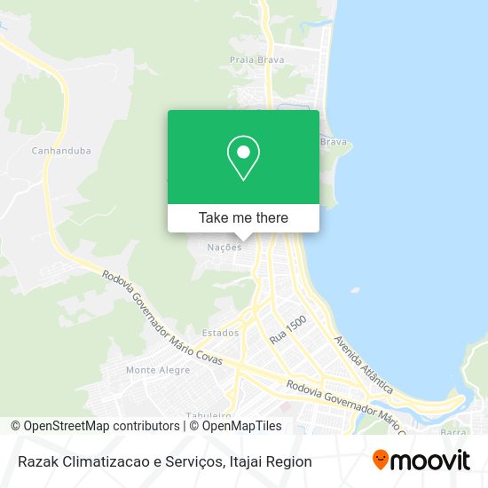 Razak Climatizacao e Serviços map
