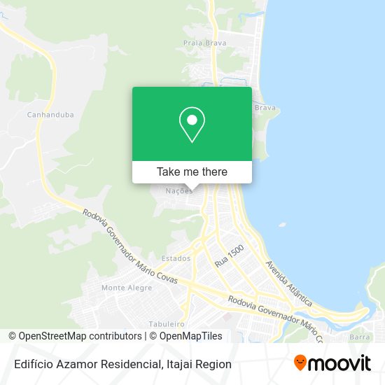 Edifício Azamor Residencial map