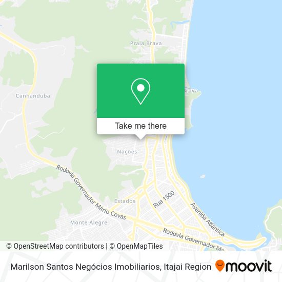 Marilson Santos Negócios Imobiliarios map