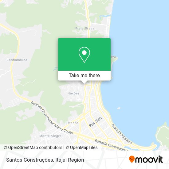 Santos Construções map