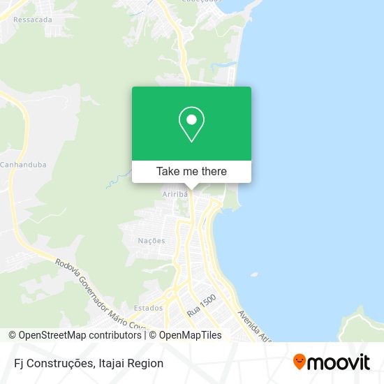 Fj Construções map