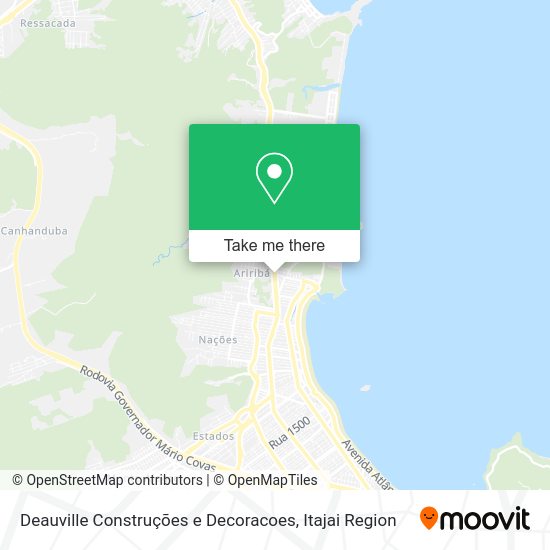 Deauville Construções e Decoracoes map