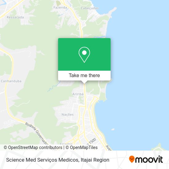 Science Med Serviços Medicos map
