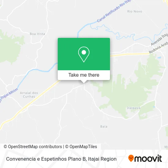 Convenencia e Espetinhos Plano B map