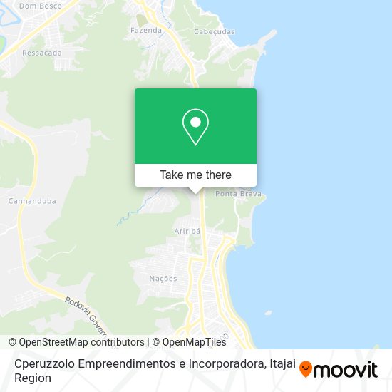 Cperuzzolo Empreendimentos e Incorporadora map