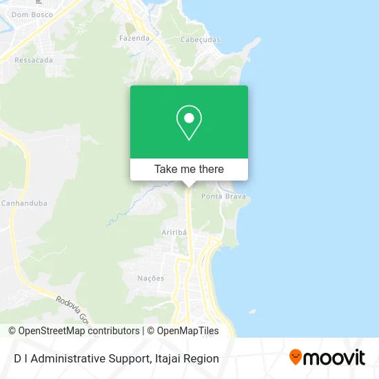 D I Administrative Support map