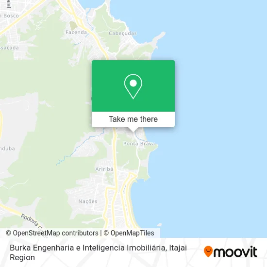 Burka Engenharia e Inteligencia Imobiliária map