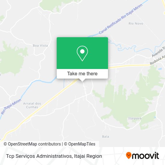 Tcp Serviços Administrativos map