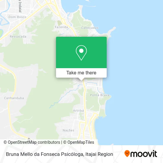 Bruna Mello da Fonseca Psicóloga map