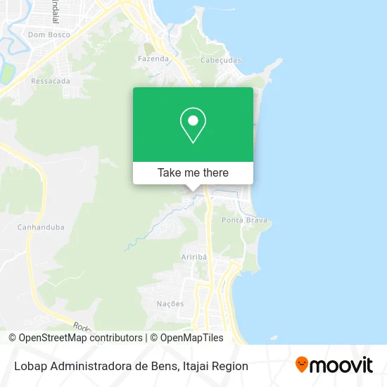 Lobap Administradora de Bens map