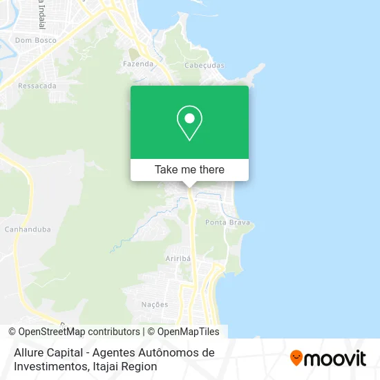 Allure Capital - Agentes Autônomos de Investimentos map
