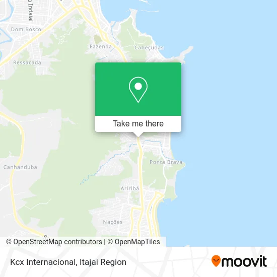 Kcx Internacional map