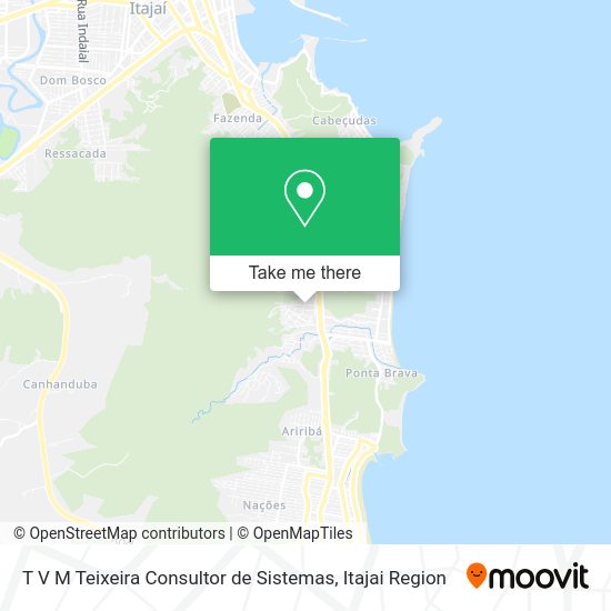 T V M Teixeira Consultor de Sistemas map