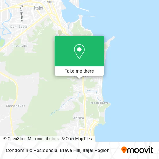 Condomínio Residencial Brava Hill map