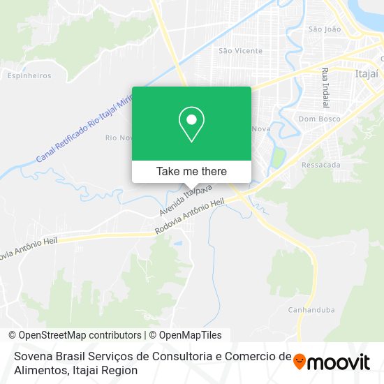 Sovena Brasil Serviços de Consultoria e Comercio de Alimentos map