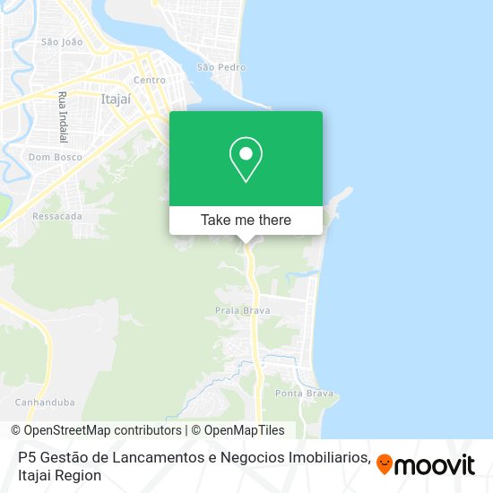 P5 Gestão de Lancamentos e Negocios Imobiliarios map