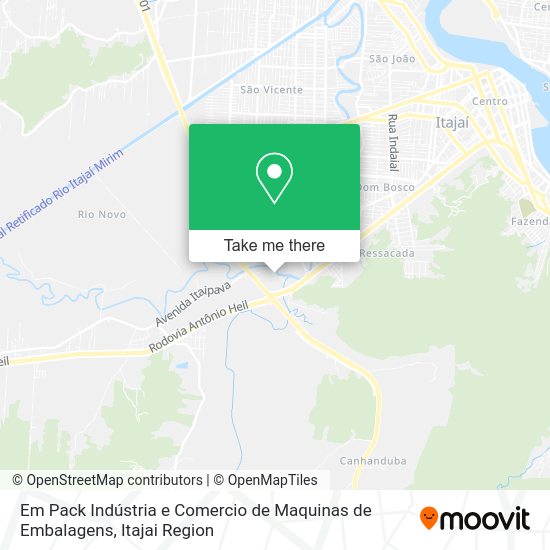 Em Pack Indústria e Comercio de Maquinas de Embalagens map