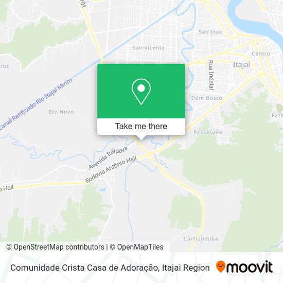 Comunidade Crista Casa de Adoração map