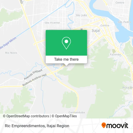 Ric Empreendimentos map