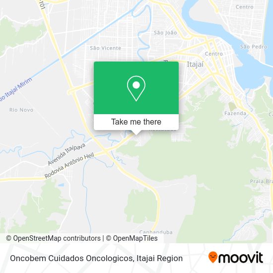 Oncobem Cuidados Oncologicos map