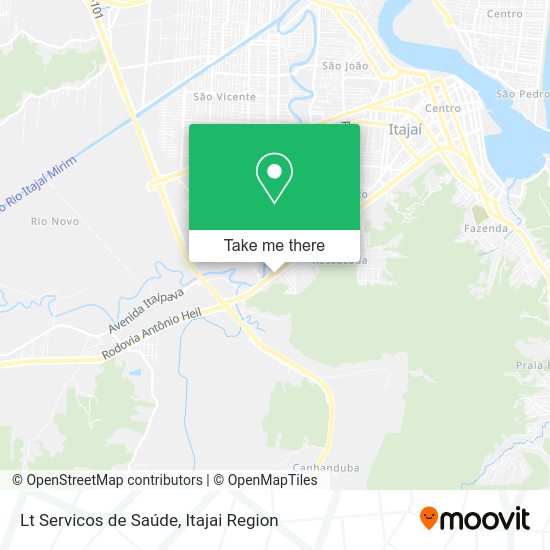 Lt Servicos de Saúde map