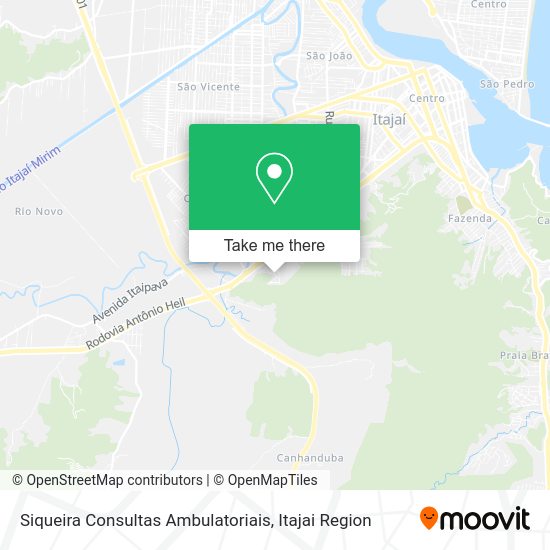 Siqueira Consultas Ambulatoriais map
