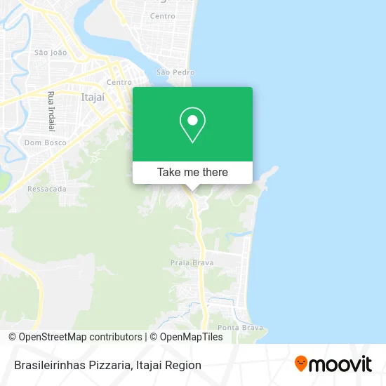 Brasileirinhas Pizzaria map