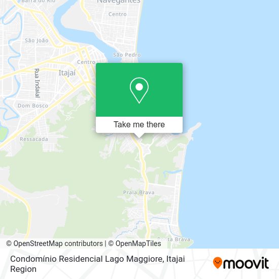 Condomínio Residencial Lago Maggiore map