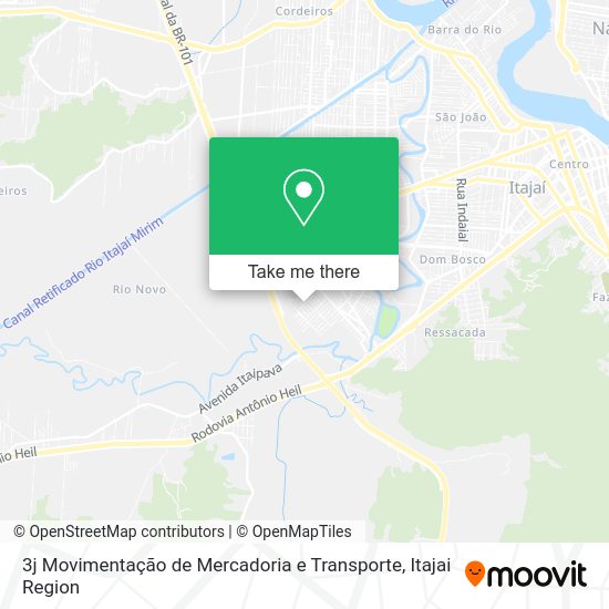3j Movimentação de Mercadoria e Transporte map
