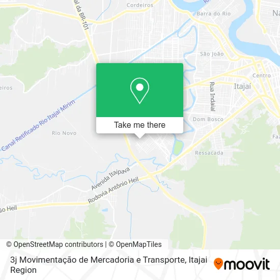 3j Movimentação de Mercadoria e Transporte map