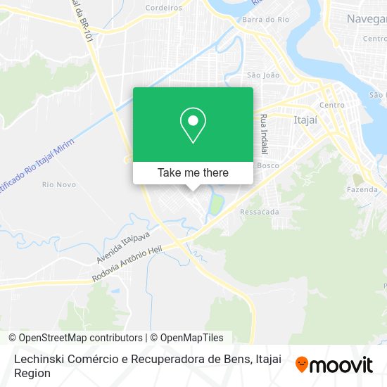 Lechinski Comércio e Recuperadora de Bens map