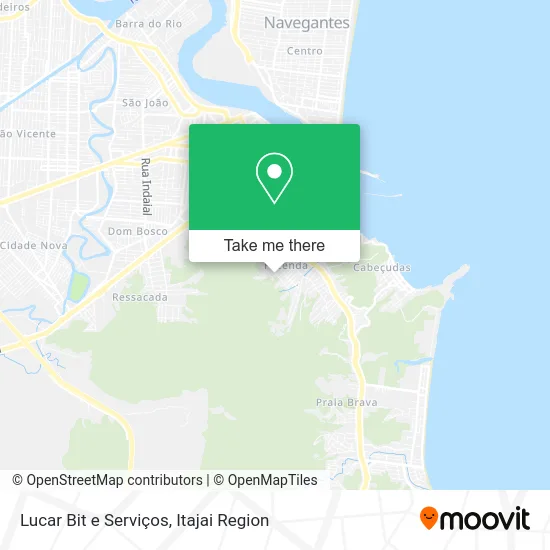 Lucar Bit e Serviços map