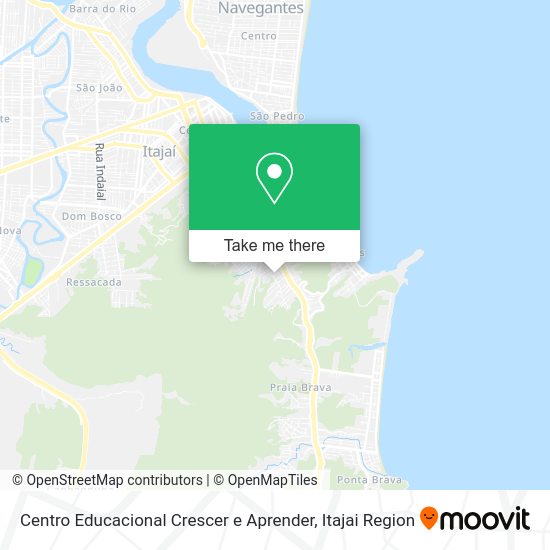 Centro Educacional Crescer e Aprender map