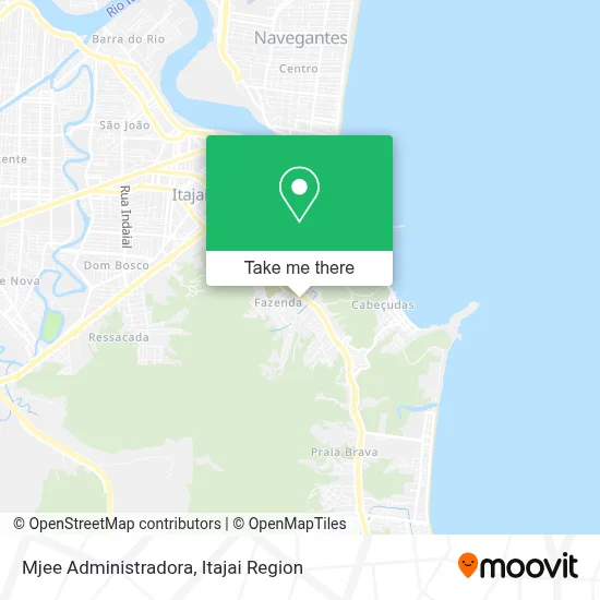 Mjee Administradora map