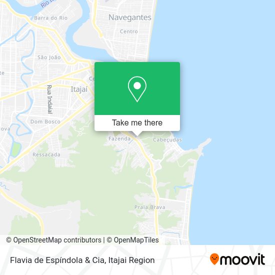 Flavia de Espíndola & Cia map