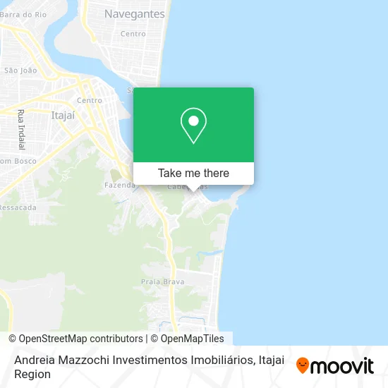 Andreia Mazzochi Investimentos Imobiliários map