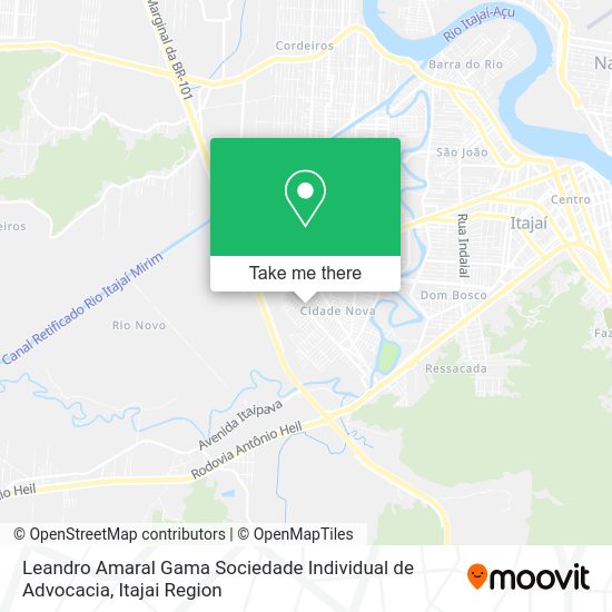 Leandro Amaral Gama Sociedade Individual de Advocacia map
