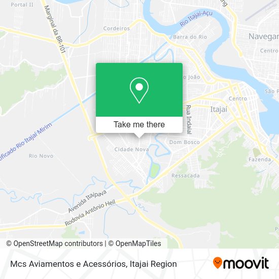 Mcs Aviamentos e Acessórios map