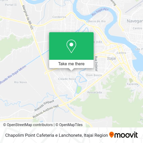 Chapolim Point Cafeteria e Lanchonete map