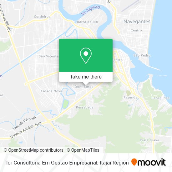 Icr Consultoria Em Gestão Empresarial map