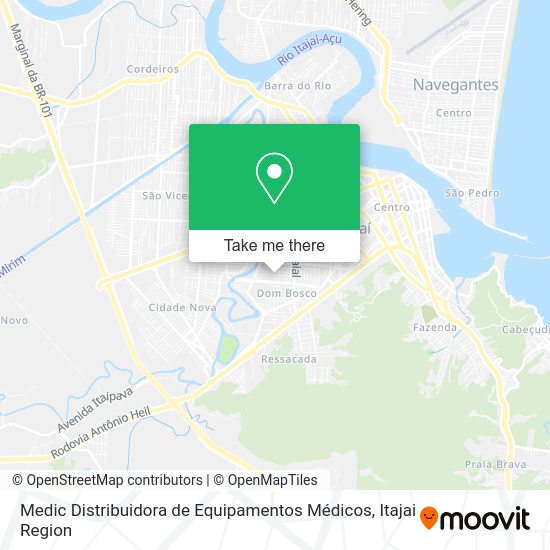 Medic Distribuidora de Equipamentos Médicos map