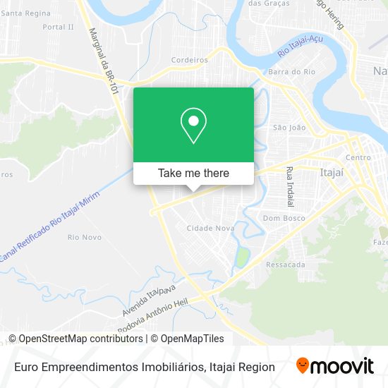 Euro Empreendimentos Imobiliários map