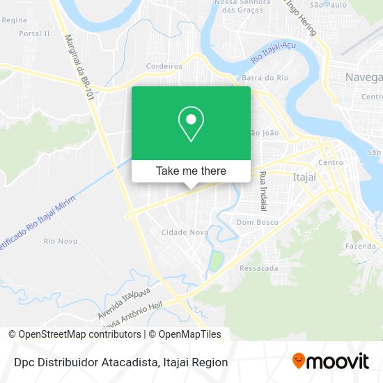 Dpc Distribuidor Atacadista map