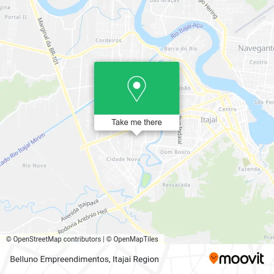 Belluno Empreendimentos map