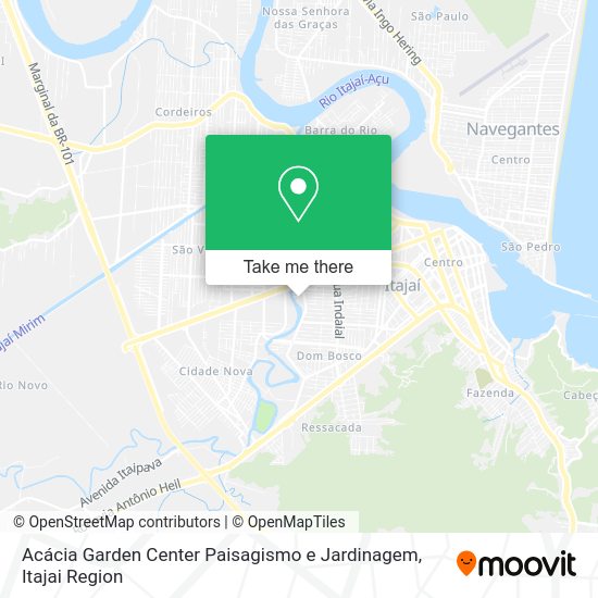 Acácia Garden Center Paisagismo e Jardinagem map