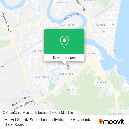 Harvei Schulz Sociedade Individual de Advocacia map